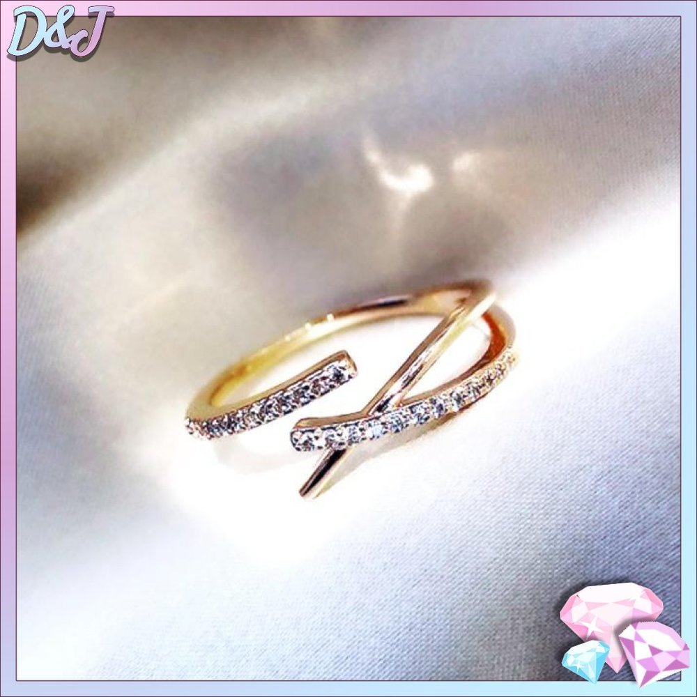 💎✨ 925 Diana Gold Ring
